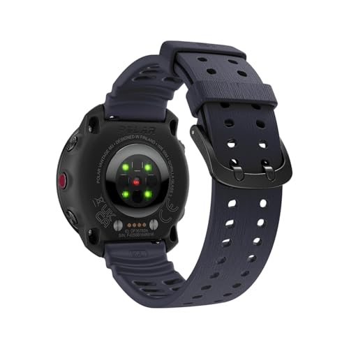 [�����ȓX] 22 mm�ėp�_�u���s���o�b�N���V���J�Q���x���g�ɓK��Garmin Forerunner 255/265/Venu 3 Venu 2 Vivoactive 4��փo���h(Dark Blue)