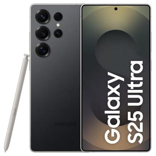Samsung Galaxy ​S25 Ultra 5G (2025) ​1TB ​Storage​ + 12GB RAM SM-S938B ​Qualcomm Snapdragon 8 Elite SIM Free Factory Unlocked​ Android 15 Smartphone (Titanium Black)
