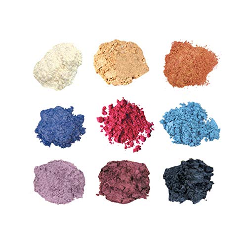 Mineral Shimmer Makeup Eyeshadow Highlighting Powder - Glitter Metallic Dust for Face, Hair