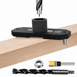 Balin Designs Floating Shelf Hardware Kit for 3/4" Rod Brackets – Installation Jig, Drill Bit, Collars, Anchors & Bubble Level – DIY Mantel & Floating Shelf Install Kit (Brackets Not Included)