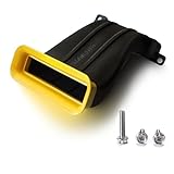 STRECOS Air Intake Snorkel Modification Tuyere Big Mouth Inlet Compatible With 2012-2018 MK3 MK3.5 Ford Focus ST RS Hatchback 4D Sedan (Yellow)