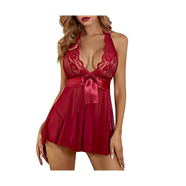 Generisch Lenceria Extrema Lencería Sexo De Lujo De Color Negro Mujeres Liga Lencería Sujetador y Bragas Conjuntos De Malla Catsuit