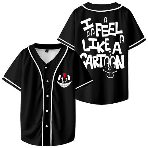 Lil Darkie I Feel Merch Baseball Jersey Tops Short Sleeve Shirts Women Men Streetwear Tee Fashion Clothes miniatura 1