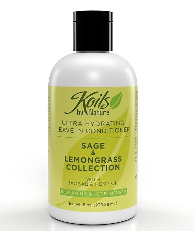 Koils by Nature Sage & Lemongrass Ultra Hydrating Leave In