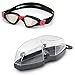 Aqua Sphere Kayenne Ladies Swimming Goggles Mirrored Lens, Black & Pink UV Protection Anti Fog Swim Goggles for Women