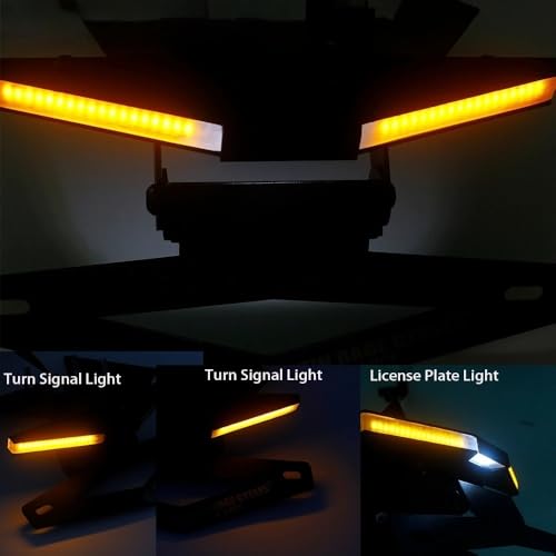 Plaque d'immatriculation moto arrière pour support de queue Supermoto 390 - 6