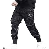 4. Casual hip-hop elastic belt, multiple pockets design, cool and stylish.
