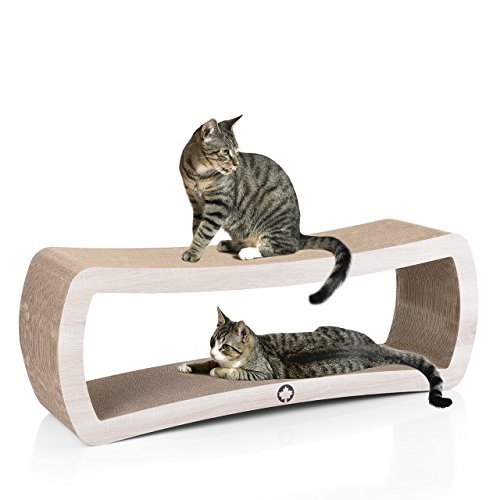 CanadianCat Company | Jumbo Lounge | Galaxy XXL | Natur Holzoptik | 1 Meter | Neu