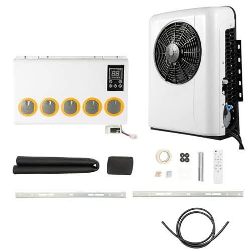 12V Air Conditioner, RV Air Conditioner w/Remote Control,