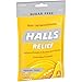 HALLS Relief Sugar Free Honey-Lemon Flavor Cough Drops, 1 Bag (25 Total Drops)