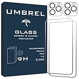 Umbrel — [Double Pack] Screen Protector for iPhone 13 Pro Max - 6.7 inch, [2 Pack Tempered Glass Scr