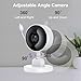 Tuya Baby Monitor with Camera and Audio, 2K WiFi Indoor Video Baby Camera with Mount, Motion & Cry Detection, Temp & Humidity Sensor, Night Vision, 2 Way Audio, 4 Lullabies, APP Control