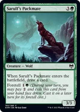 Magic: The Gathering - Sarulf's Packmate - Foil - Kaldheim