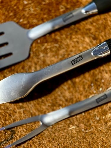 Set de Herramientas para BBQ Acero Inoxidable 3 Piezas miniatura 4
