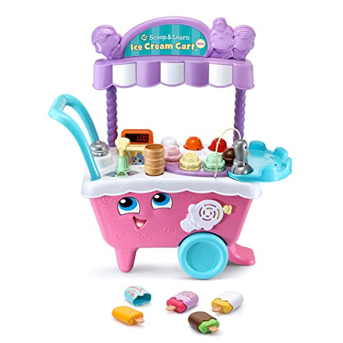 LeapFrog Scoop and Learn Ice Cream Cart Deluxe (Frustration Free Packaging), Pink by LeapFrog - Image 3