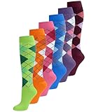 Confort : chaussettes montantes tricotées lisses dans une variété de couleurs noir, gris, blanc et bleu marine