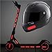 20 bande reflechissante autocollante Ruban Réfléchissant Autocollants Réfléchissants Stickers pour pour Xiaomi M365 Trottinette électrique Scooter Accessoire sécurité vélo/Poussette/Casque Moto rouge
