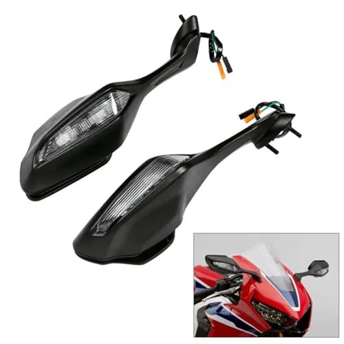 Rétroviseurs de moto pliables avec clignotants pour CBR1000RR 2017-2024
