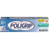 Super Poligrip Ultra Fresh Mint Flavor Zinc Free Denture Adhesive Cream, 1.4 ounce