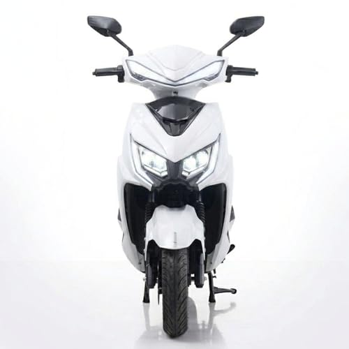 Image of Ryoto Electric Scooter Non RTO Lithium-ion, Top Speed: Approx. 25-30 km /h, Range (Mileage): Approx. 70-90 km per Charge, Waterproof Electrical Bike Scooty (White)