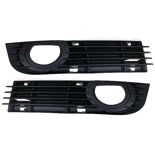 Grille antibrouillard avant pour Audi A8 D3 2005-2007 | Paire de caches pare-chocs