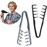 2 Pièces Peigne Texture Homme - Peigne Cheveux À Texture Pliable - Peigne Cheveux...