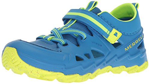 Merrell Kids' Hydro 2.0 Sandal, Blue/Citron, 12 Medium US Infant
