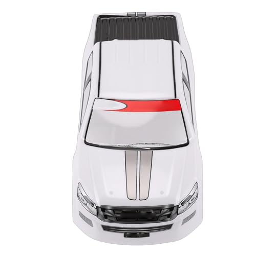 Ejoyous Ejoyous RC Truck, PVC Material, Customizable Design RC Car Body for 1/10 Scale Perfect for Hobby Enthusiasts and DIY Projects (Blue) (White)