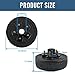 JDMSPEED New Trailer Brake Hub Drum 10