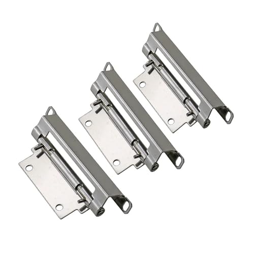 Irregular Hidden Detachable Hinge 304 Stainless Steel Suitable Industrial Machinery 1Pcs(126mmX20.5mm)
