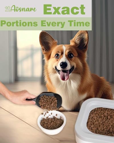 3PCS Dog Food Scoop, 1 Cup Plastic Pet Food Scoop with Measuring Lines 1/2 Cup and 1 Cup for Dogs, Cats, Birds and Rabbits (1 Green and 2 Black) 3PCS Dog Food Scoop, 1 Cup Plastic Pet Food Scoop with Measuring Lines 1/2 Cup and 1 Cup for Dogs, Cats, Birds and Rabbits (1 Green and 2 Black)