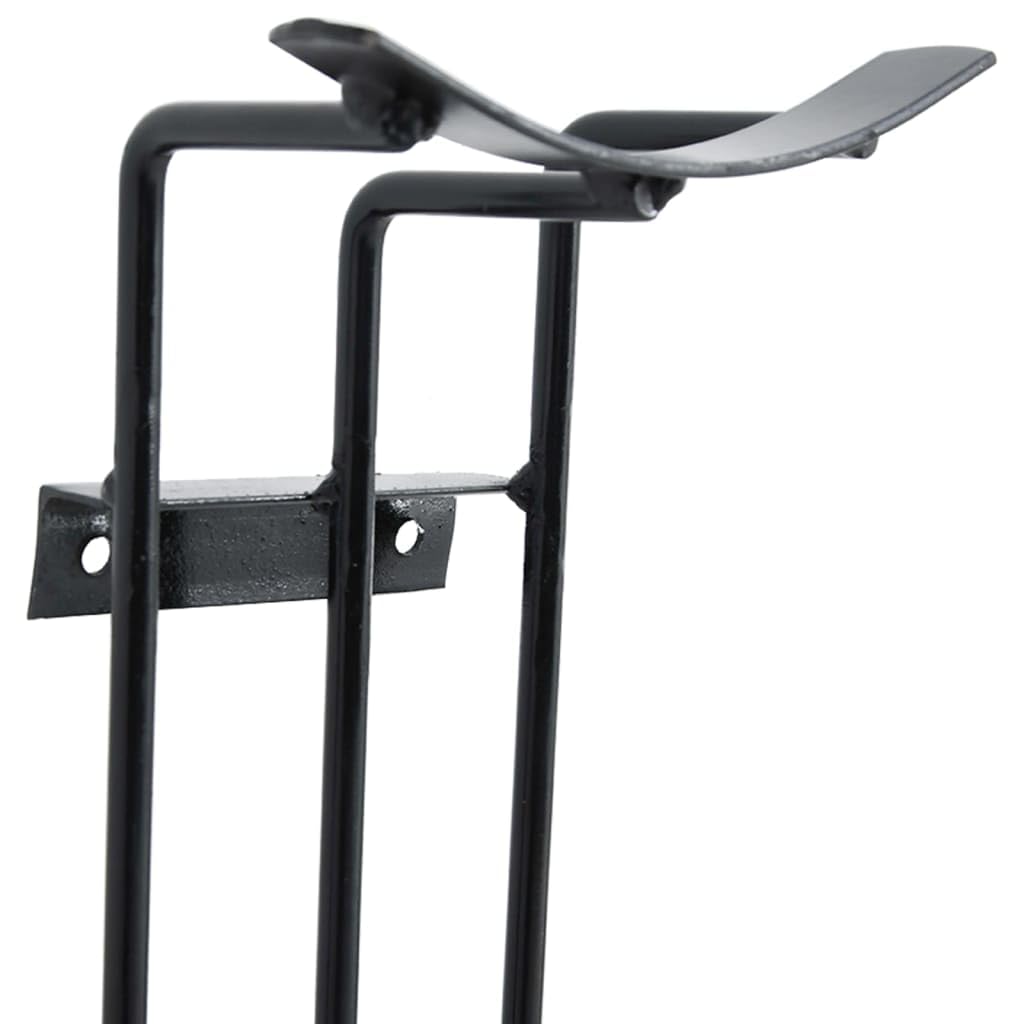 Fass Hindernis Halter 2 STK. aus Stahl schwarz 15 x 10,5 x 54,5 cm, verstellbare Auflagen für Reitsport, Training, Dressur und Springen, reiten, Pferd, Reiter, reitbedarf