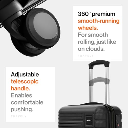 Ryanair Approved 20-Inch Polycarbonate Cabin Suitcase - 36L - Image 5