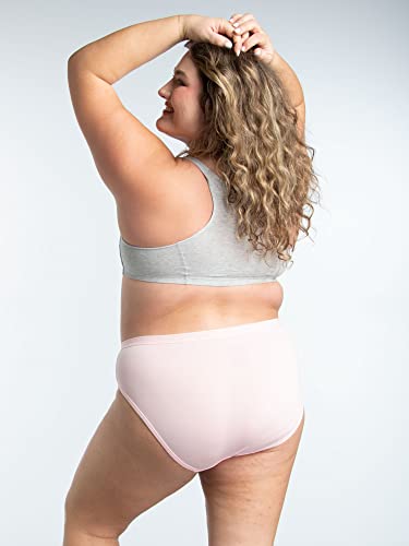 Image of Breathable Micro-Mesh Hi-Cut Panties, 6 Pack by Fit for Me