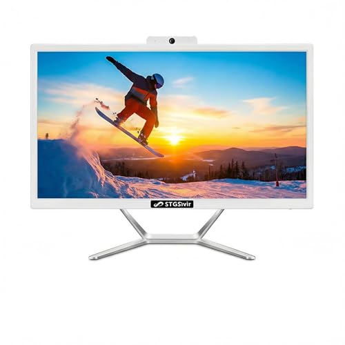 STGsivir Ordinateur de Bureau Tout-en-Un, écran 21.5