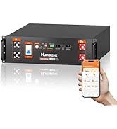 HumsiENK 48V 100Ah LiFePO4 Lithium Battery | UL1973 Listed| 3U Server Rack with Active Balancing ...