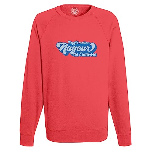 Sweatshirt Natation Homme à Porter en Sortie de Piscine et au Quotidien