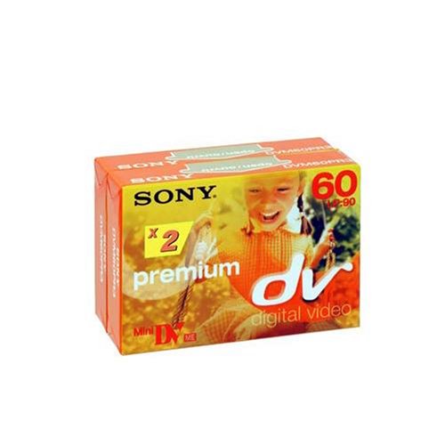 Preisvergleich Produktbild Sony DVM60PR miniDV Videocassette (60 min) 2er Pack