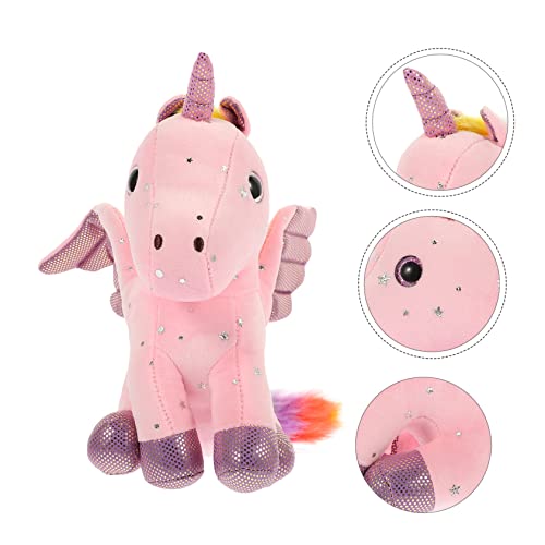 Alasum Unicorn Doll Girl Stuffed Animals Chew Toys For Kids Para Niños Plush Figures Stuffed Animal Horse Doll Stuffed Unicorns Stuffed Toy Stuffed Animal Toy Cartoon Doll Toy #TOP2