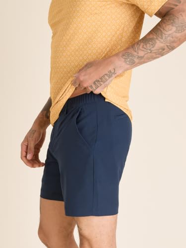 Image of Chubbies Everywear Men's Shorts - Mens Shorts Casual 6in Inseam, Elastic Waist, Water-Resistant, Zipper Pocket