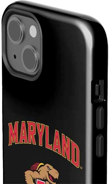 Skinit Impact Phone Case Compatible with iPhone 14 - Officially Licensed University of Maryland Collegiate Text Design