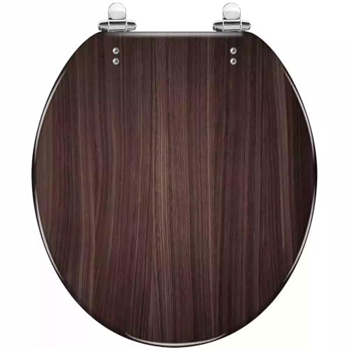 便座、スロークローズ便座、 Resin Toilet Seat Soft Close Quick Release For U V O Type Toilets 43x36 cm Multicolor(Style-3)