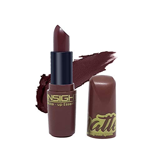 Image of INSIGHT Matte Lipstick | Soft Matte Finish | Highly Pigmented Formula | Ultra Creamy | Intense Color Payoff | Fade-Proof Lipstick |A21- 4.2g