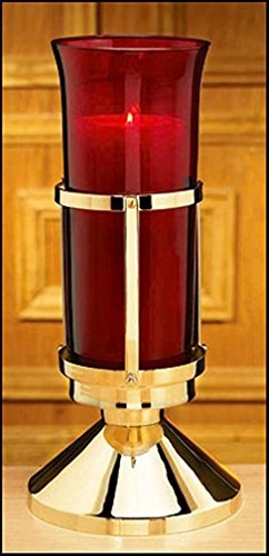 Super Cheap ๐ Stratford Chapel Brass Sanctuary Lamp with Ruby Glass Globe, 13 Inch Super Cheap ๐ Stratford Chapel Brass Sanctuary Lamp with Ruby Glass Globe, 13 Inch
