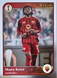 2024-25 Topps Merlin UEFA Club Competitions #102 Manu Kone AS Soccer Card - Sportscard Superstore