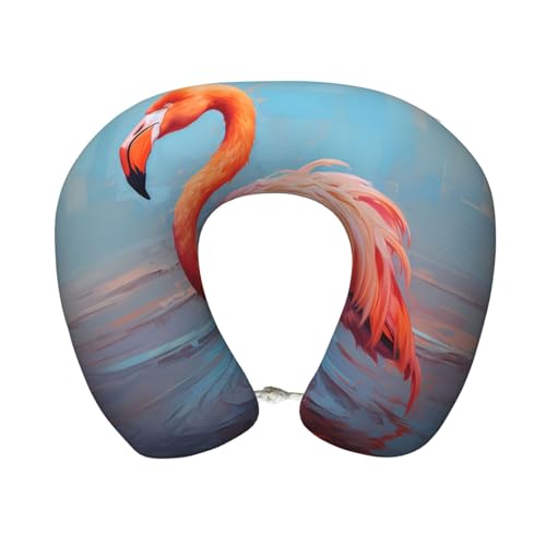 Almohada de viaje espuma viscoelástica U 30x25 cm