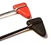 SURGICAL ONLINE Taylor Tomahawk Percussion Reflex Hammer for Neurological Examination (Black)