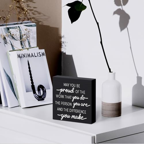 Office-Decor-Wood-Sign-Desk-Decor-Goodbye-Gifts-for-Coworkers-Inspirational-Black-Wooden-Box-Sign-for-Home-Office-Shelf-Cubicle-Counter-Tabletop-Living-Room-Bedroom-Sitter Office Decor Wood Sign Desk Decor Goodbye Gifts for Coworkers Inspirational Black Wooden Box Sign for Home Office Shelf Cubicle Counter Tabletop Living Room Bedroom Sitter