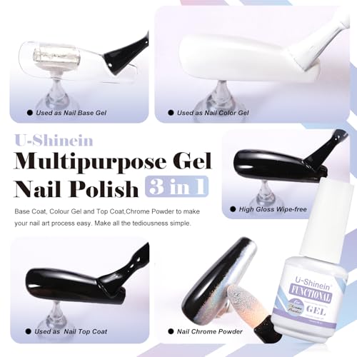 Esmalte de gel negro funcional miniatura 2