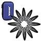 Wzone 60x18mm Starke Magnete, 12 Ovale Spielzeug Magnete, Fingerspitzen Spielzeug, ADHS-Spielzeug, Dekompressionsmagnete Geeignet für Bildung, Unterhaltung